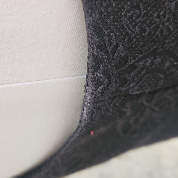 Tahari black pencil dress with peplum - Picture 10 of 14